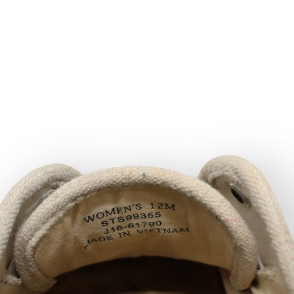 Sperry Seacoast Linen Sneaker Women 12 STS99355 - Picture 8 of 12